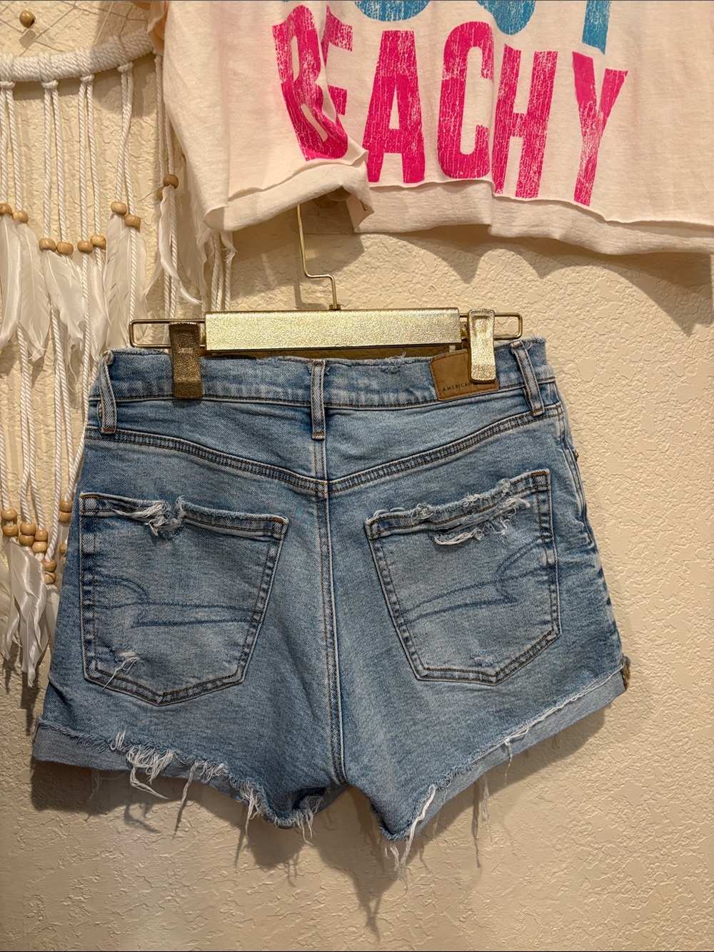 American Eagle Outfitters Relaxed Jean Shorts NWOT - Picture 8 of 10